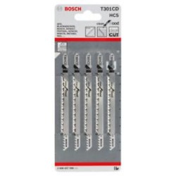 Нож за зеге Bosch T 301 CD - 5 бр.